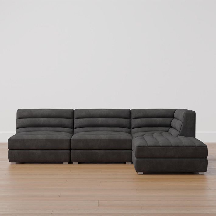 Hudson L-Shaped Sectional Set with Storage (96&quot;)