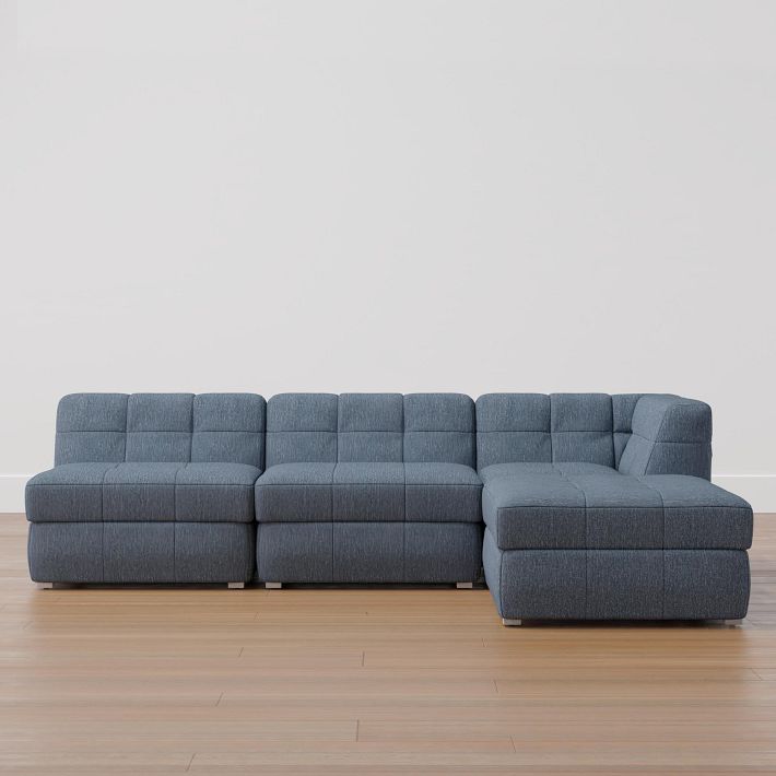 Baldwin L-Shaped Sectional Set with Storage (99&quot;)