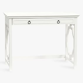 Elsie Small Space Desk, Simply White