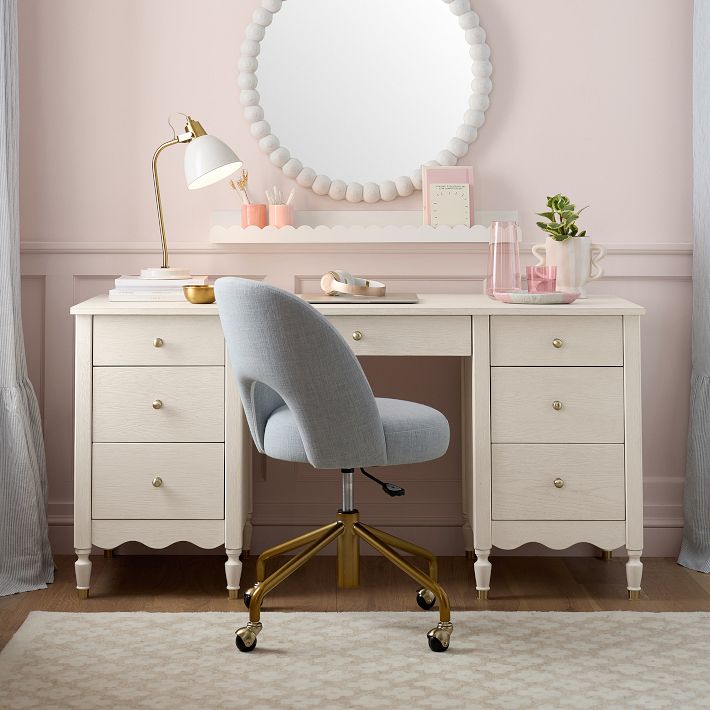Camille Storage Desk (60&quot;)