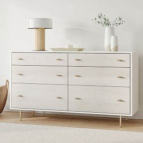 west elm x pbt Modernist 6-Drawer Wide Dresser (56w x 19d&quot;)