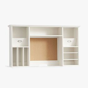 Hampton Storage Desk Hutch