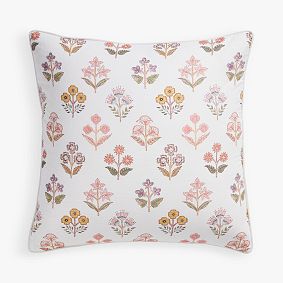 Floral Printed Pillow Cover