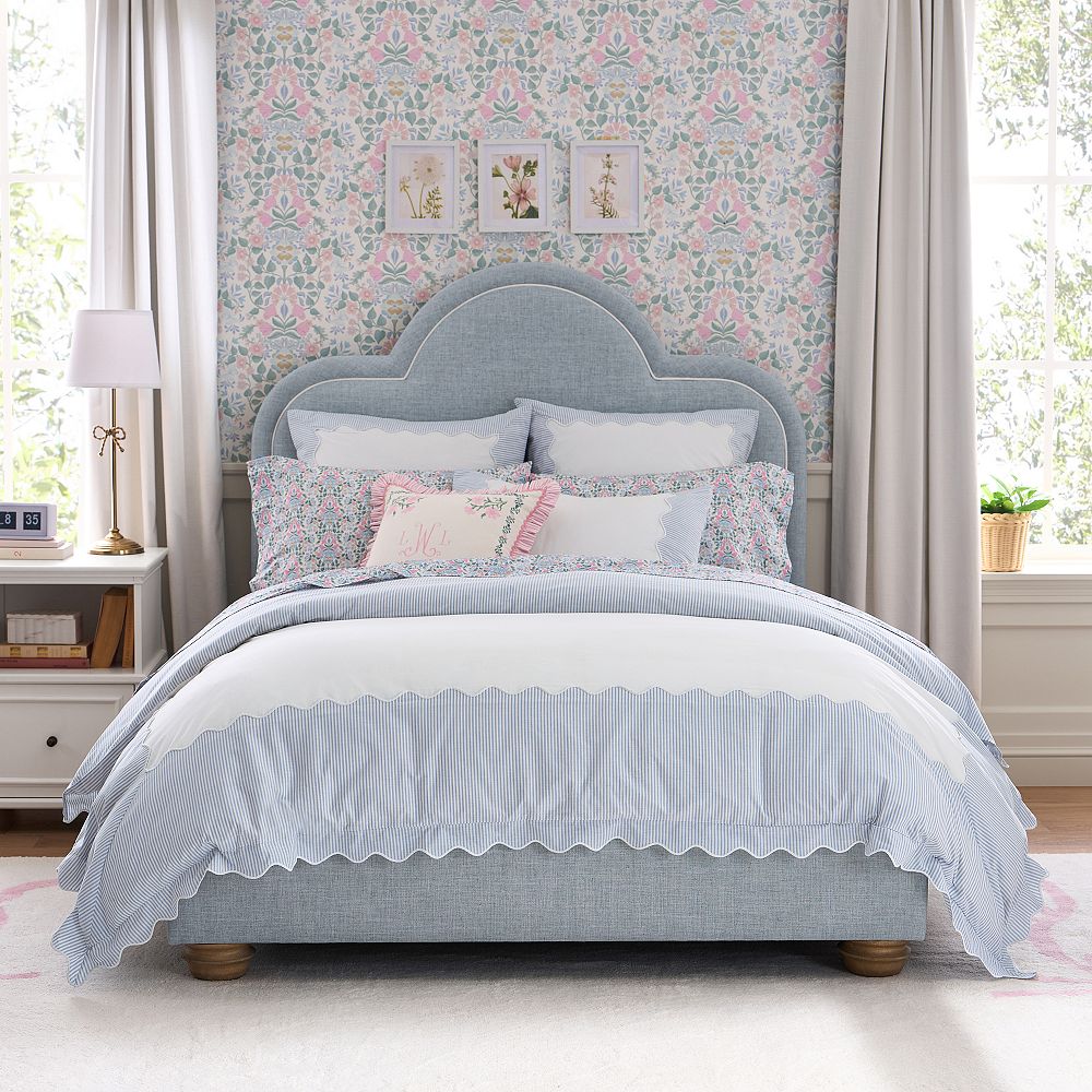 Chelsea Upholstered Classic Bed - Elegant Design