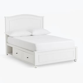 Chelsea Storage Bed, Full, Simply White