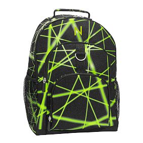 Recycled Gear Up Backpack, Neon Laser Tag