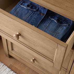 Beadboard 6-Drawer Wide Dresser (63.5w x 19d&quot;)