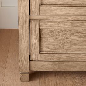 Beadboard 6-Drawer Wide Dresser (63.5w x 19d&quot;)