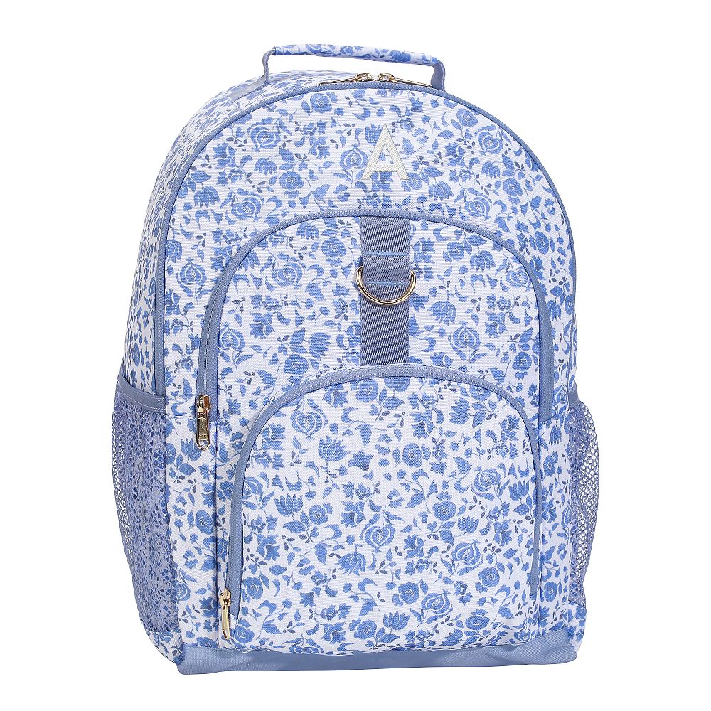 Gear-Up Blue Ditsy Backpack