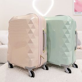 Luxe Hard-Sided Mint Carry-on Spinner