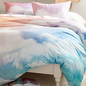 Rainbow Sky Organic Duvet Cover