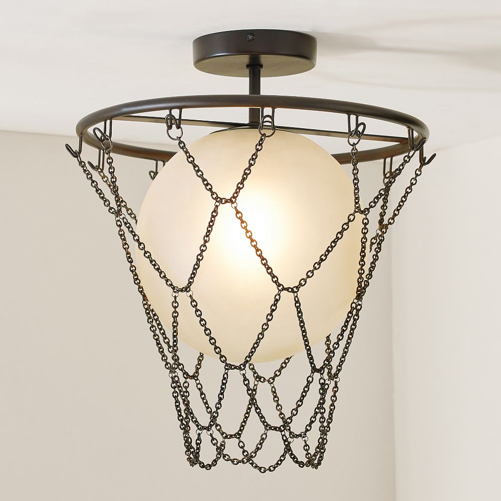 Basketball Flush Mount (15&quot;)
