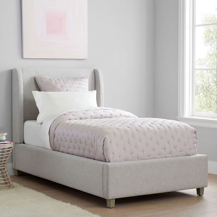 Carter Wingback Upholstered Bed