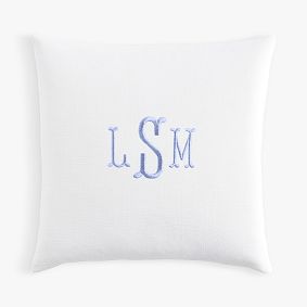 Monogram Pillow Cover