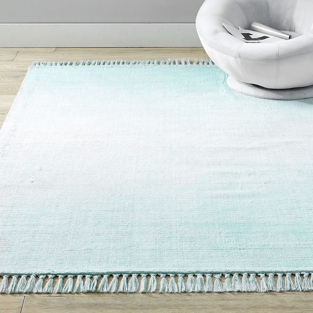 Ombre Tassel Performance Rug