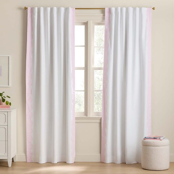 PB TEEN Emily & Merritt Striped Curtain Panels deals