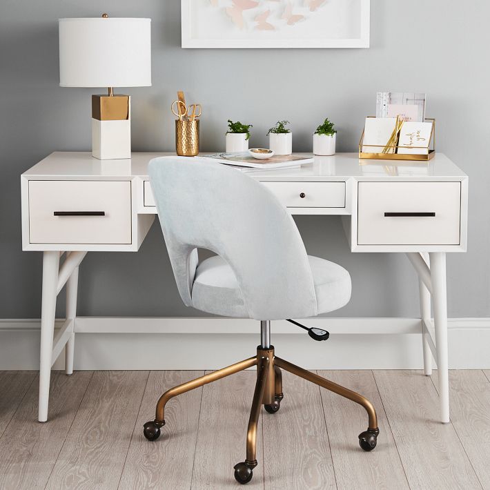 west elm x pbt Mid-Century Storage Desk (52&quot;)