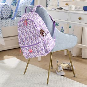 Colby Roller Rabbit Lavender Monkey Backpack &amp; Lunch Box Bundle