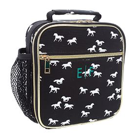 Emily &amp; Meritt Running Horses  Lunch Box