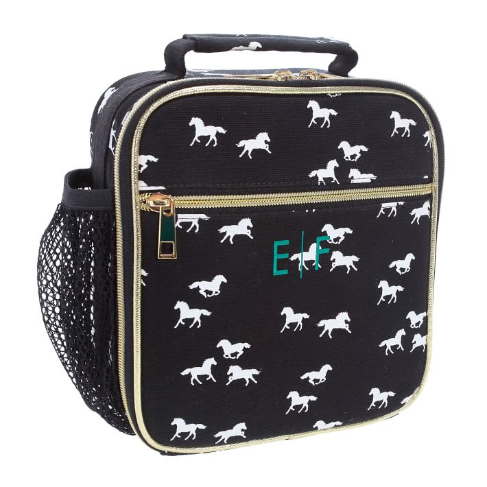 Emily &amp; Meritt Running Horses  Lunch Box