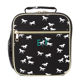 Emily &amp; Meritt Running Horses  Lunch Box
