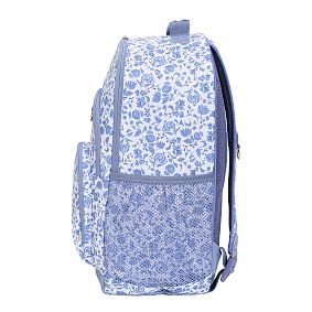 Gear-Up Blue Ditsy Backpack