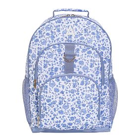 Gear-Up Blue Ditsy Backpack