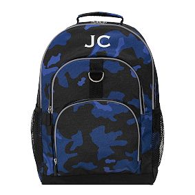 Gear-Up Blue Navy Camo Backpack