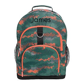 Gear-Up Reflective Hexagon Camo Backpack