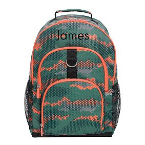 Gear-Up Reflective Hexagon Camo Backpack