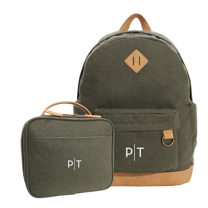 Northfield Green Backpack and Cold Pack Lunch Box Bundle