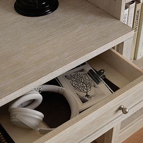 Stack Me Up Writing Desk &amp; Bookcase with Mixed Shelves Set (100&quot;)