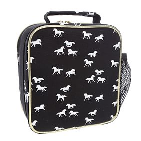 Emily &amp; Meritt Running Horses  Lunch Box