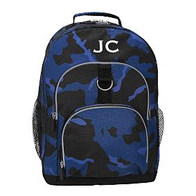 Gear-Up Blue Navy Camo Backpack