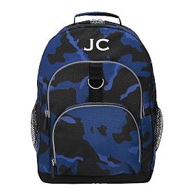 Gear-Up Blue Navy Camo Backpack