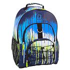 Gear-Up Drip Painting Blue Glow-in-the-Dark Backpack