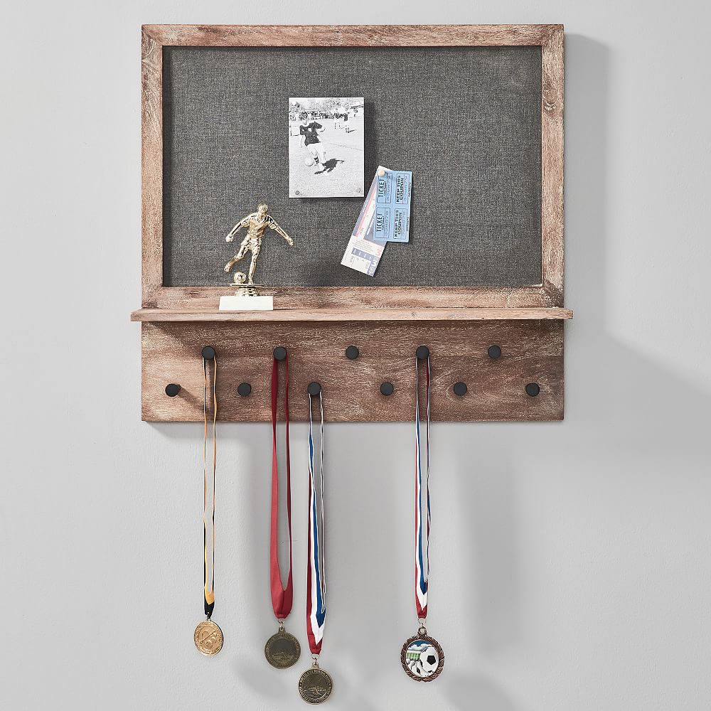 Medal Display Organizer with Hooks