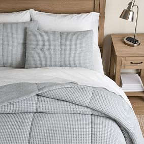 Waffle Jersey Back Comforter