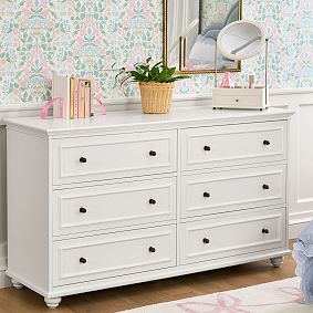 Chelsea 6-Drawer Wide Dresser (58.5w x 19d&quot;)