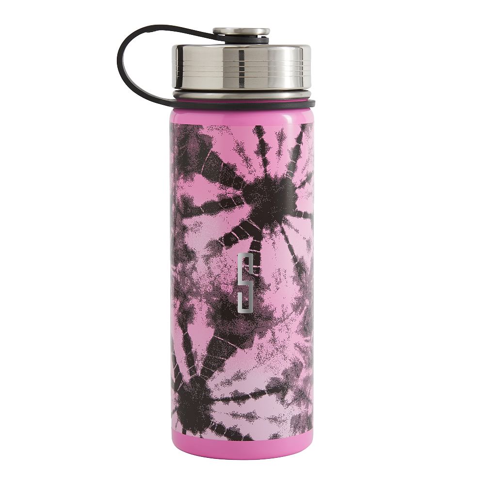 Santa Cruz Tie Dye Water Pink/Black Slim Bottle 