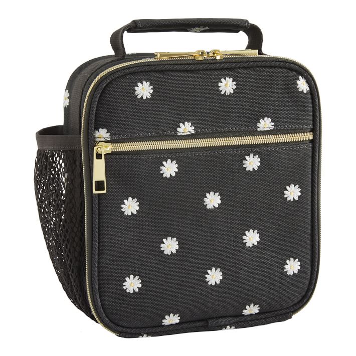 Emily &amp; Meritt Floral Black  Lunch Box