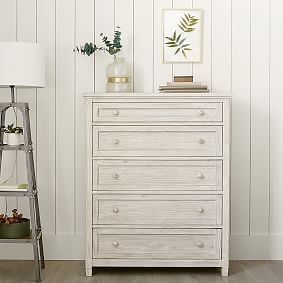 Beadboard Chest of Drawers, 5-Drawer (36w x 19d&quot;)