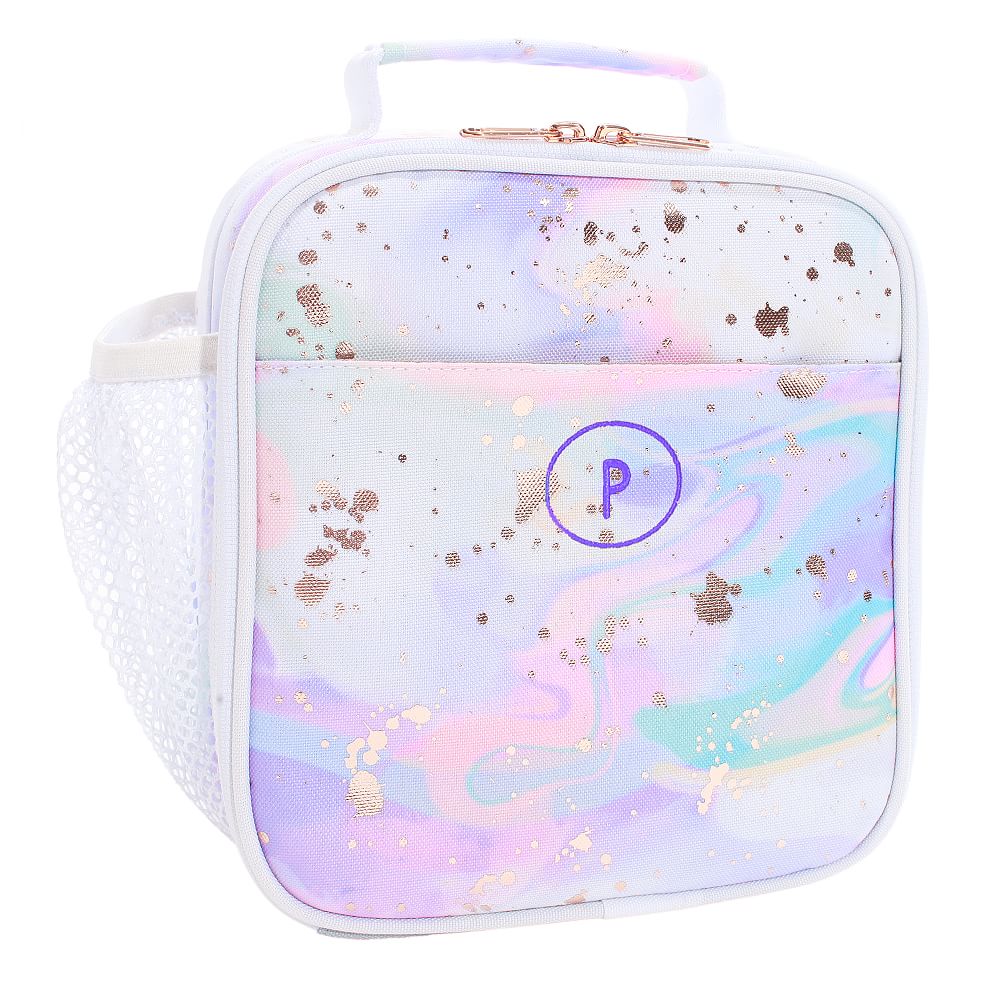 Gear Up Color Flow Metallic Watercolor Tie-Dye  Lunch Box