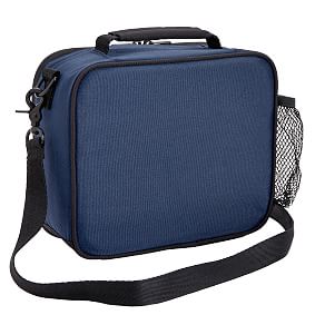 Gear-Up Navy Solid   Cold Pack Lunch Box