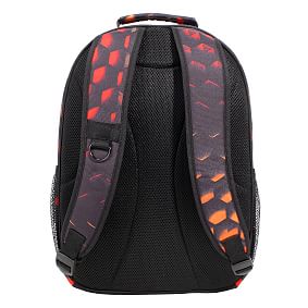 Gear-Up Red Hexagon Gamer  Backpack