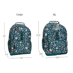 Gear-Up Rifle Paper Co. Bramble Fields Evergreen Backpack