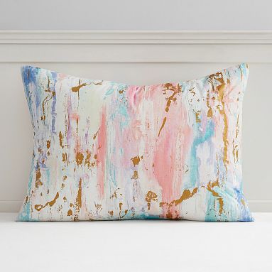 Skylar Metallic Printed Standard Sham