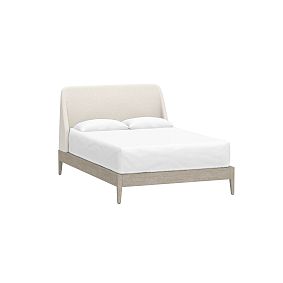 Layton Bed, Tweed Ivory, Double