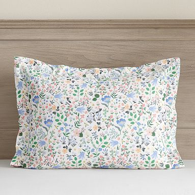 Rifle Paper Co. Bramble Fields Standard Sham, Cream