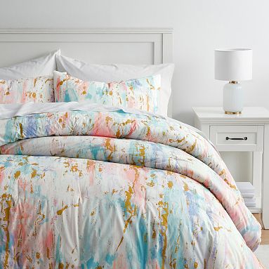Skylar Metallic Printed Comforter